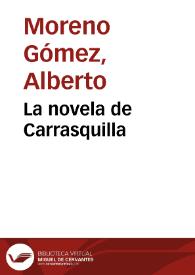 La novela de Carrasquilla | Biblioteca Virtual Miguel de Cervantes