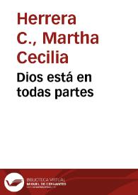 Dios está en todas partes | Biblioteca Virtual Miguel de Cervantes