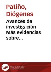 Avances de investigación Más evidencias sobre orfebrería temprana en Tumaco-Tolita, Costa Pacífica. | Biblioteca Virtual Miguel de Cervantes