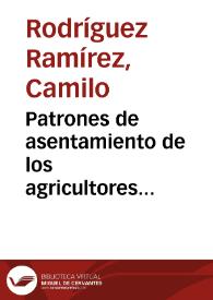 Patrones de asentamiento de los agricultores prehispánicos de "El limón", Chaparral (Tolima) | Biblioteca Virtual Miguel de Cervantes