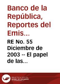 RE No. 55 Diciembre de 2003 -- El papel de las políticas gubernamentales en el estancamiento económico de América Latina | Biblioteca Virtual Miguel de Cervantes