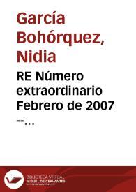 RE Número extraordinario Febrero de 2007 -- Preparándonos para competir: transformación productiva en América Latina | Biblioteca Virtual Miguel de Cervantes