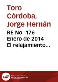 RE No. 176 Enero  de 2014 -- El relajamiento cuantitativo en los Estados Unidos y algunos efectos en Colombia | Biblioteca Virtual Miguel de Cervantes