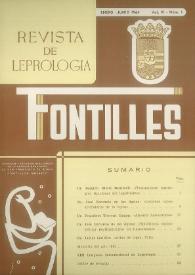 Fontilles. Revista de Leprología. Vol. VI, 1964-1967 | Biblioteca Virtual Miguel de Cervantes