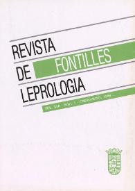 Fontilles. Revista de Leprología. Vol. XVII, 1989-1990 | Biblioteca Virtual Miguel de Cervantes