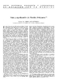 Vida y significación de Nicolás Achúcarro / Pedro Laín Entralgo | Biblioteca Virtual Miguel de Cervantes