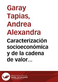 Caracterización socioeconómica y de la cadena de valor del sector apícola en las provincias de Puntarenas y Guanacaste como base para determinar la viabilidad en la implementación de un mecanismo financiero para afrontar al cambio climático en Costa Rica = Socioeconomic caracterization of beekeeping sector and its chain value in Puntarenas and Guanacaste provinces as base to determine the viability in the implementation of a financial mechanism to face climate change in Costa Rica | Biblioteca Virtual Miguel de Cervantes