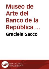 Graciela Sacco | Biblioteca Virtual Miguel de Cervantes