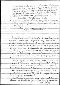 Carta de José María Ots a Rafael Altamira. Sevilla, 24 de marzo de 1924 | Biblioteca Virtual Miguel de Cervantes