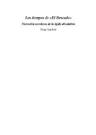 Los tiempos de “El Deseado” : narración novelesca de la égida absolutista / Diego San José | Biblioteca Virtual Miguel de Cervantes