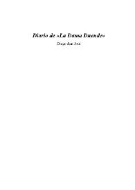 Diario de "La dama duende" / hallado por Diego San José | Biblioteca Virtual Miguel de Cervantes