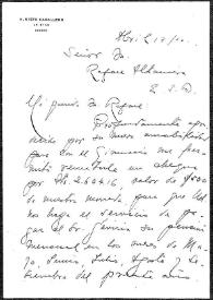 Carta de Agustín Nieto Caballero a Rafael Altamira. Bogotá, 7 de abril de 1920 | Biblioteca Virtual Miguel de Cervantes