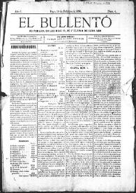 El Bullentó. Núm. 4, 10 de febrero de 1806 | Biblioteca Virtual Miguel de Cervantes