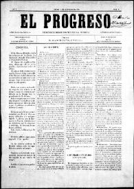 El Progreso : Periódico Democrático de la Marina. Núm. 7, 9 de octubre de 1884 | Biblioteca Virtual Miguel de Cervantes