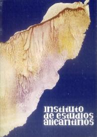 Revista Instituto de Estudios Alicantinos. Época II, núm. 20, enero-abril 1977 | Biblioteca Virtual Miguel de Cervantes