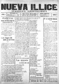 Nueva Illice (1913-1927). Núm. 6, 12 de julio de 1913 | Biblioteca Virtual Miguel de Cervantes