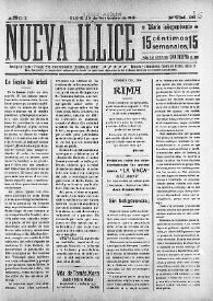 Nueva Illice (1913-1927). Núm. 36, 20 de noviembre de 1913 | Biblioteca Virtual Miguel de Cervantes