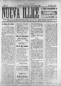 Nueva Illice (1913-1927). Núm. 40, 25 de noviembre de 1913 | Biblioteca Virtual Miguel de Cervantes