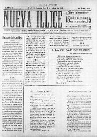 Nueva Illice (1913-1927). Núm. 52, 11 de diciembre de 1913 | Biblioteca Virtual Miguel de Cervantes