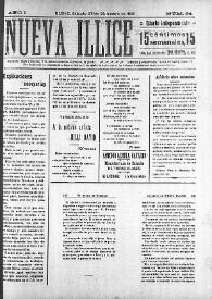 Nueva Illice (1913-1927). Núm. 64, 27 de diciembre de 1913 | Biblioteca Virtual Miguel de Cervantes