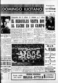 Domingo Ilicitano: suplemento de "La Verdad". Núm. 23, 22 de febrero de 1959 | Biblioteca Virtual Miguel de Cervantes