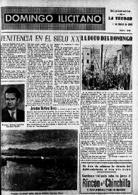 Domingo Ilicitano: suplemento de "La Verdad". Núm. 24, 1 de marzo de 1959 | Biblioteca Virtual Miguel de Cervantes