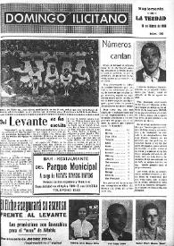 Domingo Ilicitano: suplemento de "La Verdad". Núm. 26, 15 de marzo de 1959 | Biblioteca Virtual Miguel de Cervantes