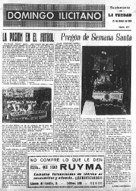 Domingo Ilicitano: suplemento de "La Verdad". Núm. 27, 22 de marzo de 1959 | Biblioteca Virtual Miguel de Cervantes