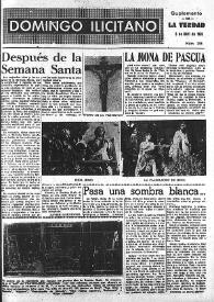 Domingo Ilicitano: suplemento de "La Verdad". Núm. 28, 5 de abril de 1959 | Biblioteca Virtual Miguel de Cervantes