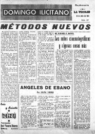 Domingo Ilicitano: suplemento de "La Verdad". Núm. 37, 14 de junio de 1959 | Biblioteca Virtual Miguel de Cervantes