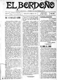 El Bordoño : Semanario Festivo-Literario. Núm. 160, 27 de julio de 1913 | Biblioteca Virtual Miguel de Cervantes