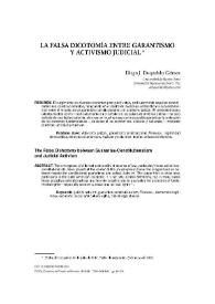 La falsa dicotomía entre garantismo y activismo judicial / Diego J. Duquelsky Gómez | Biblioteca Virtual Miguel de Cervantes