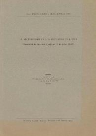 El matrimonio en los enfermos de lepra. (Necesidad de suprimir el artículo 17 de la ley 11.359) / Dres. Rafael Garzón y Luis Argüello Pitt | Biblioteca Virtual Miguel de Cervantes