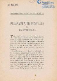 Primavera en Fontilles / por Juan Cañigueral, S. I. | Biblioteca Virtual Miguel de Cervantes