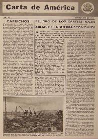 Carta de América. Núm. 92, septiembre de 1944 | Biblioteca Virtual Miguel de Cervantes