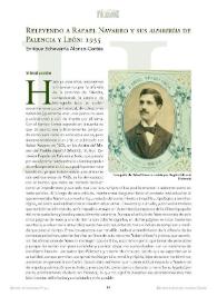 Releyendo a Rafael Navarro y sus "alfarerías" de Palencia y León: 1935 / Enrique Echevarría Alonso-Cortés | Biblioteca Virtual Miguel de Cervantes