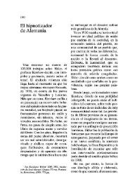 El hipnotizador de Alemania / Blas Matamoro | Biblioteca Virtual Miguel de Cervantes