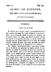 Diario de Alicante. Núm. 65, 4 de junio de 1817 | Biblioteca Virtual Miguel de Cervantes