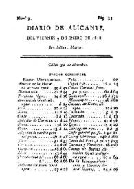 Diario de Alicante. Núm. 9, 9 de enero de 1818 | Biblioteca Virtual Miguel de Cervantes