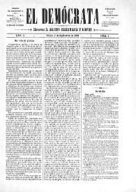 El Demócrata (Villena, Alicante). Núm. 4, 7 de septiembre de 1890 | Biblioteca Virtual Miguel de Cervantes