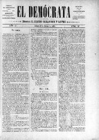 El Demócrata (Villena, Alicante). Núm. 28, 22 de febrero de 1891 | Biblioteca Virtual Miguel de Cervantes