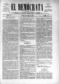 El Demócrata (Villena, Alicante). Núm. 33, 29 de marzo de 1891 | Biblioteca Virtual Miguel de Cervantes