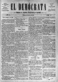 El Demócrata (Villena, Alicante). Núm. 36, 19 de abril de 1891 | Biblioteca Virtual Miguel de Cervantes