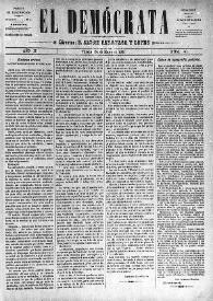 El Demócrata (Villena, Alicante). Núm. 41, 24 de mayo de 1891 | Biblioteca Virtual Miguel de Cervantes