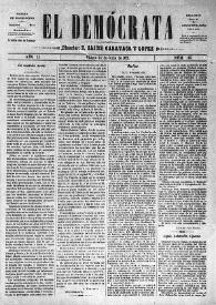 El Demócrata (Villena, Alicante). Núm. 45, 21 de junio de 1891 | Biblioteca Virtual Miguel de Cervantes