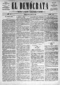 El Demócrata (Villena, Alicante). Núm. 46, 28 de junio de 1891 | Biblioteca Virtual Miguel de Cervantes