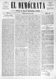 El Demócrata (Villena, Alicante). Núm. 50, 26 de julio de 1891 | Biblioteca Virtual Miguel de Cervantes