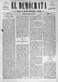 El Demócrata (Villena, Alicante). Núm. 51, 2 de agosto de 1891 | Biblioteca Virtual Miguel de Cervantes