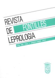 Fontilles. Revista de Leprología. Vol. XIX, 1993-1994 | Biblioteca Virtual Miguel de Cervantes