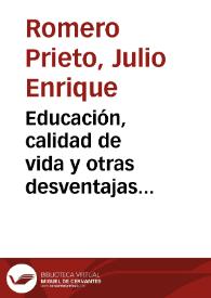 Educación, calidad de vida y otras desventajas económicas de los indígenas en Colombia | Biblioteca Virtual Miguel de Cervantes